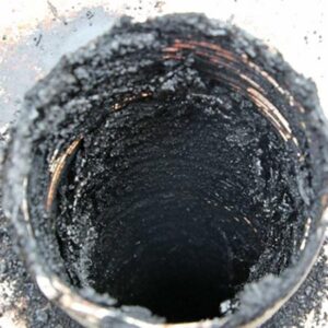 Creosote Process of chimney | Mike's Chimney Sweeping